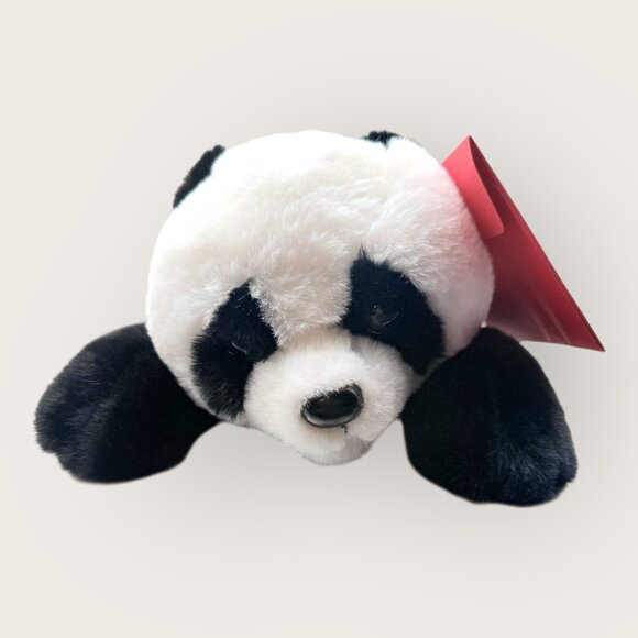 FAO Schwarz Adopt A Pets Plush Panda Bear Toy New Sealed Adoption Papers - Picture 8 of 14